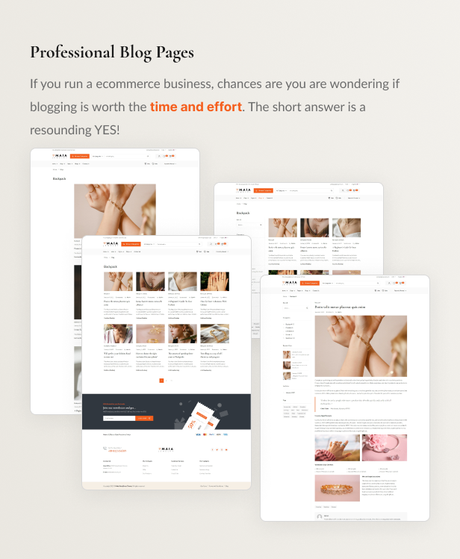 Maia - Thème WordPress pour boutique de bijoux - 16