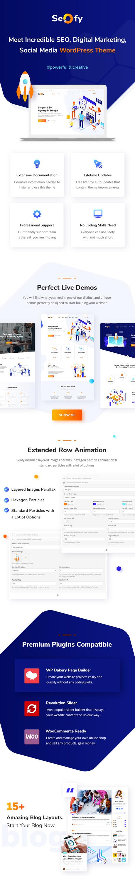 Seofy – Thème WordPress numérique et marketing – 5