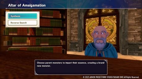 Synthesis des monstres dans Dragon Quest Monsters Le prince des ombres