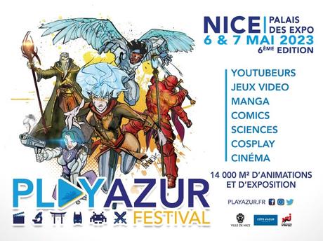 Nice : Play Azur Festival samedi 6 et dimanche 7 mai 2023