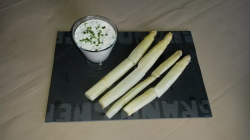 Recette du jour : Asperges et sa vinaigrette