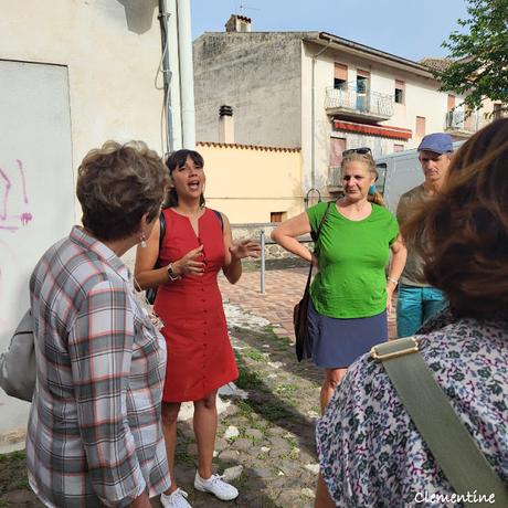Sardaigne juin 2023 - Visite guidée d'Orosei par la charmante Veronica