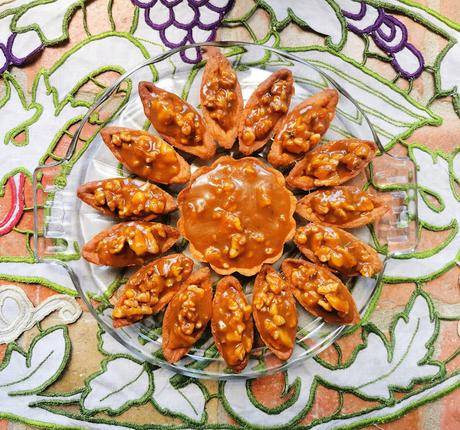 Tartelettes au caramel au beurre salé et aux noix