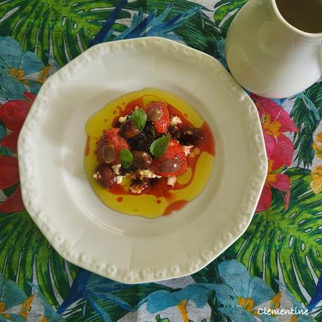 Fraises farcies aux olives de Mory Sacko Fraises farcies aux olives de Mory Sacko