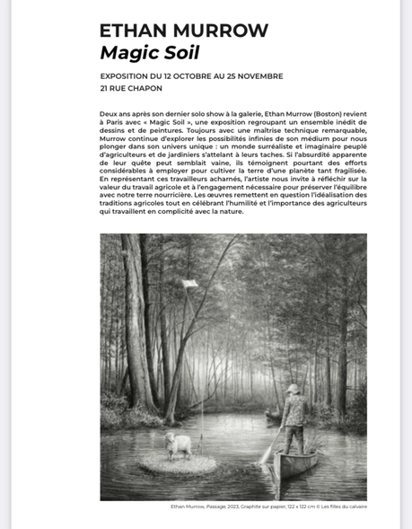 Galerie – Les filles du calvaire – à partir du 12 Octobre 2023.