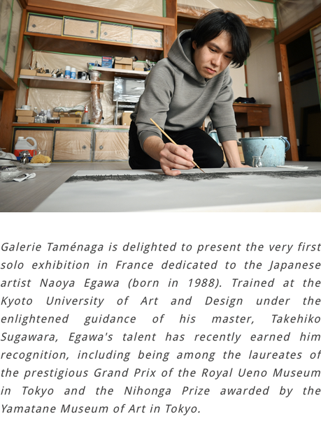 Galerie Taménaga – exposition Naoya _ à partir du 5 Octobre 2023.