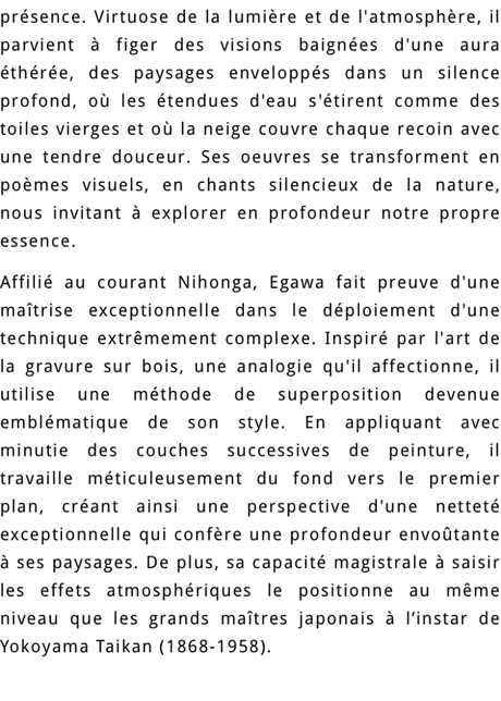 Galerie Taménaga – exposition Naoya _ à partir du 5 Octobre 2023.