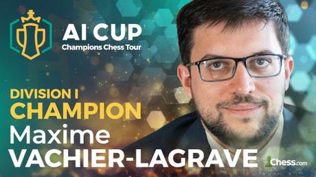 Maxime Vachier-Lagrave remporte la AI Cup
