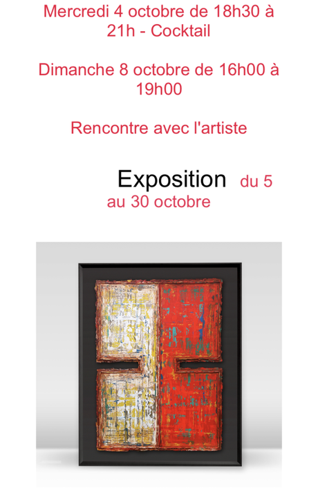 Galerie  Arnaud Bard : « Habits de Lumières  » le 4 Octobre 2023.