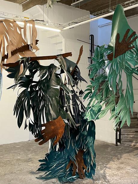 Il a suffi d'une plume pour colorer le ciel, exposition au Centre d'art contemporain La Traverse, à Alfortville (94) ooapin