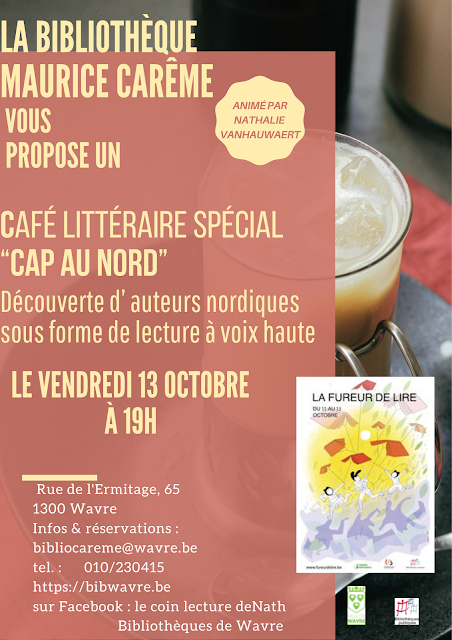 La fureur de  lire  -  Café littéraire du 13 octobre 2023 - Cap au Nord