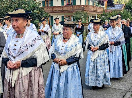 Erntedankfest in Mittenwald - Fotoreportage  25 Bilder