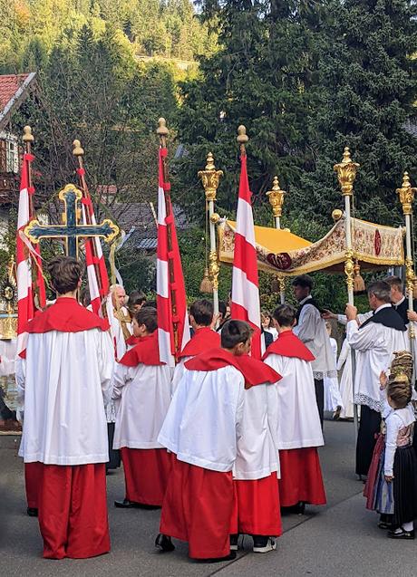 Erntedankfest in Mittenwald - Fotoreportage  25 Bilder