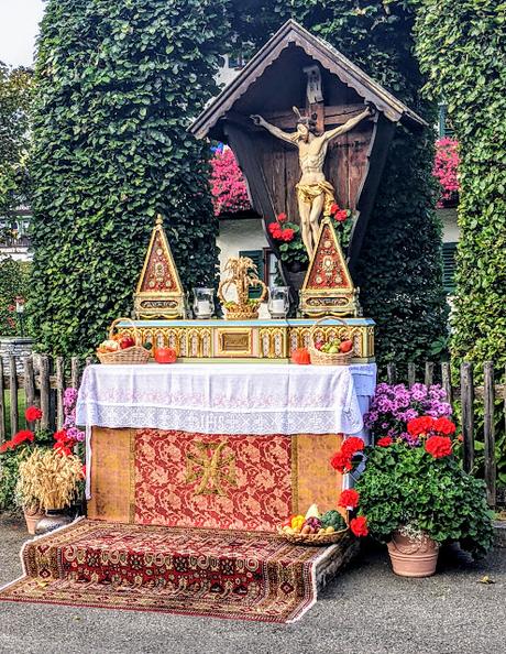 Erntedankfest in Mittenwald - Fotoreportage  25 Bilder