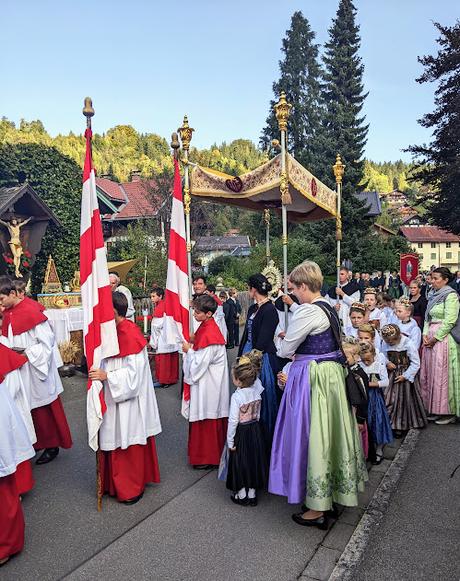 Erntedankfest in Mittenwald - Fotoreportage  25 Bilder