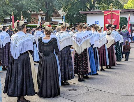 Erntedankfest in Mittenwald - Fotoreportage  25 Bilder