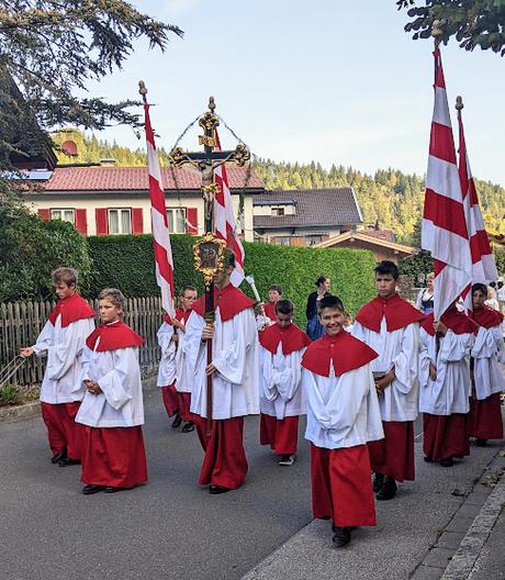 Erntedankfest in Mittenwald - Fotoreportage  25 Bilder