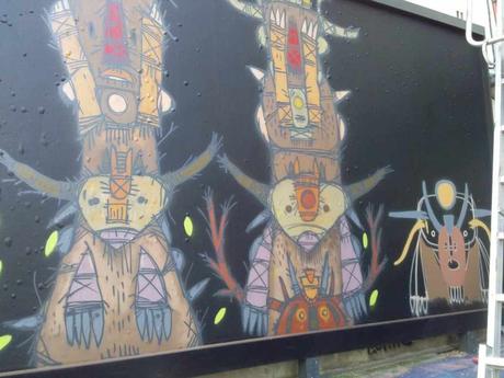 Les images de la réalisation du MUR #32 à Rennes