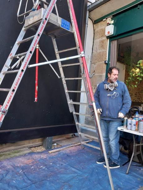 Les images de la réalisation du MUR #32 à Rennes