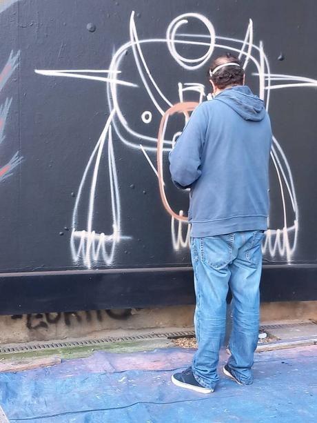 Les images de la réalisation du MUR #32 à Rennes