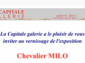Galerie Capitale exposition Chevalier Milo Octobre Novembre 2023.