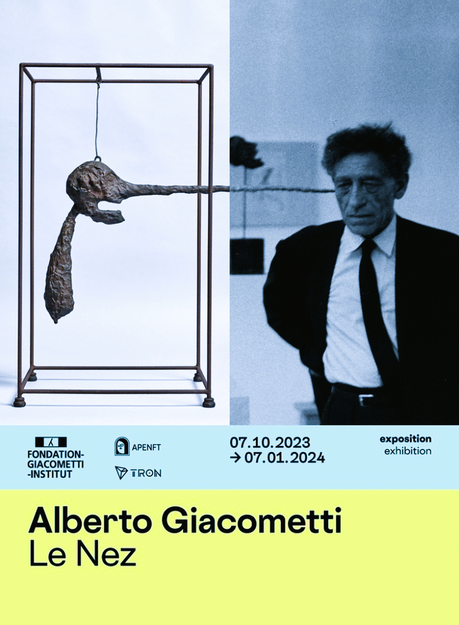 Fondation GIACOMETTI Institut  » Alberto Giacometti – Le Nez – à partir du 7 Octobre 2023.