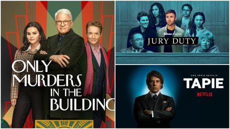 Séries | ONLY MURDERS IN THE BUILDING S03 – 15/20 | JURY DUTY – 13/20 | TAPIE – 12/20