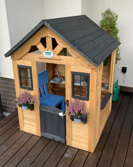 maison en bois naturel