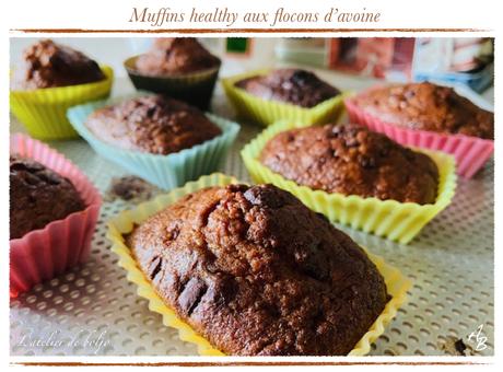 Muffins aux flocons d’avoine