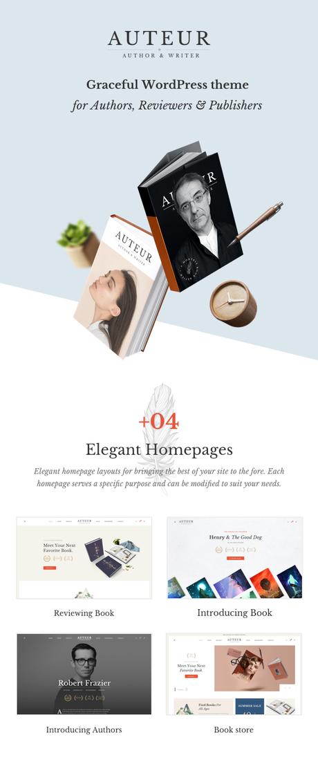 Auteur – Thème WordPress pour auteurs et éditeurs - 10