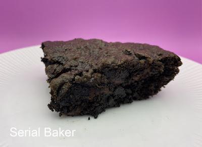 Brownie à la purée de sésame noir