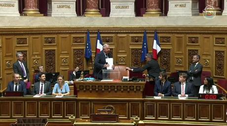 Gérard Larcher, le maire du palais