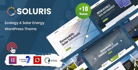 Soluris – Thème WordPress pour l’écologie et l’énergie solaire