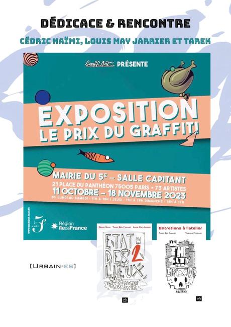 Vernissage de l’exposition Prix du Graffiti 2023