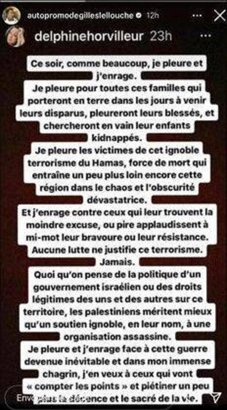 Horreur totale en Israël ; émotion et clarification politique en France Horreur totale en Israël ; émotion et clarification politique en France