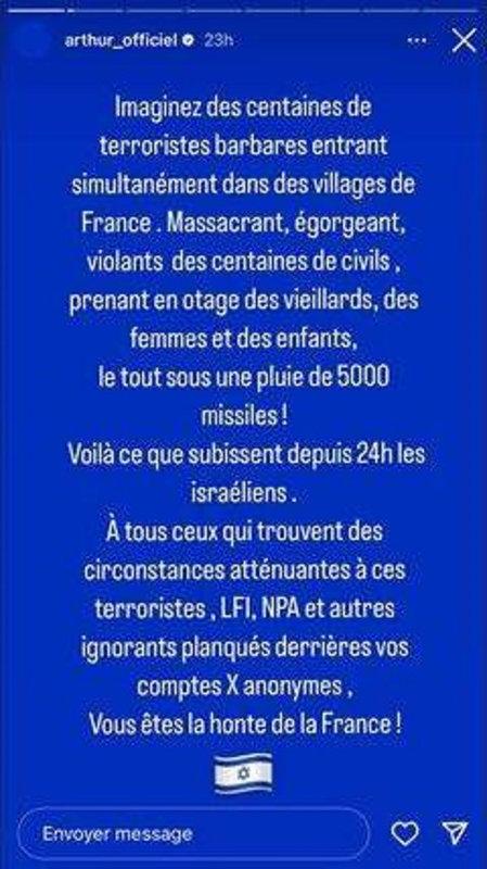 Horreur totale en Israël ; émotion et clarification politique en France Horreur totale en Israël ; émotion et clarification politique en France