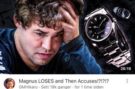 Battu, Magnus Carlsen évoque à nouveau la triche