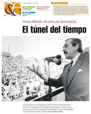 Diffusion d’un documentaire sur Alfonsín, le président du retour à la démocratie, il y a 40 ans [à l’affiche]