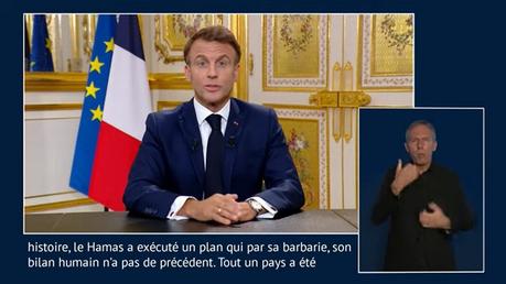 Horreur en Israël : les points sur les i de Gérard Larcher et Emmanuel Macron