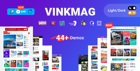 Vinkmag – Thème WordPress pour le magazine de journaux AMP