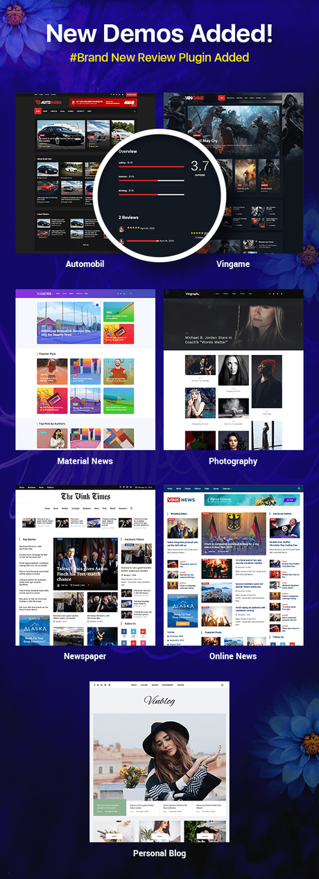 Vinkmag – Thème WordPress pour le magazine de journaux AMP \\