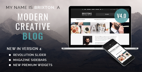 Brixton – Un thème de blog WordPress réactif