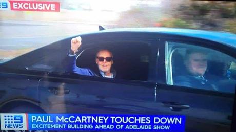 Paul McCartney : il vient d’arriver en Australie