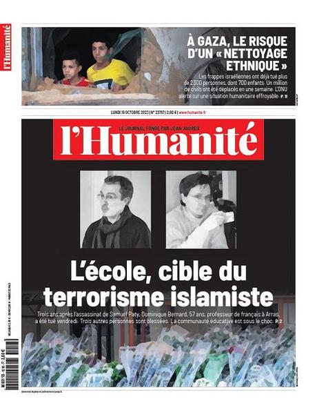 Attentat d'Arras : Dominique Bernard, c'est Samuel Paty et Arnaud Beltrame Attentat d'Arras : Dominique Bernard, c'est Samuel Paty et Arnaud Beltrame