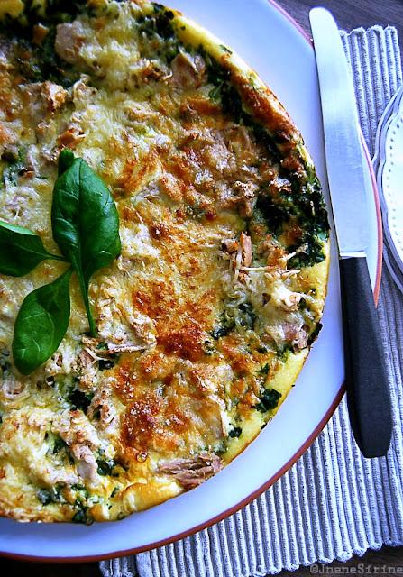 Tarte express aux épinards et thon Tarte express aux épinards et thon