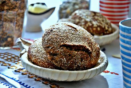 Pain oméga 3 au levain naturel pour la Battle Food #60 Pain oméga 3 au levain naturel pour la Battle Food #60