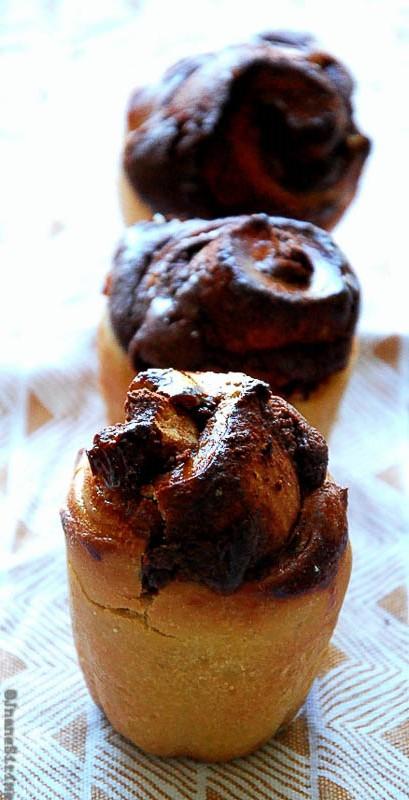 Briochettes au lait d'amande