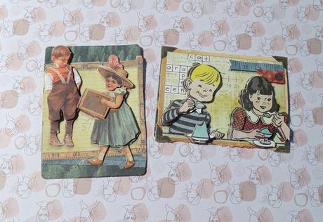 ATC Halloween et école pour un échange . ATC Halloween et école pour un échange .