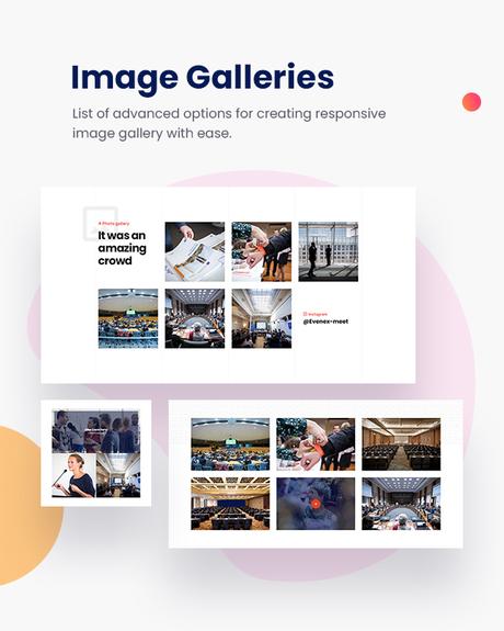 Thème WordPress de la conférence événementielle Evenex \\