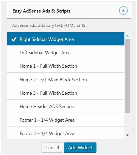 23 Plugins WordPress Incontournables Pour Mieux Gérer Vos Publicités Easy AdSense Ads - WordPress plugin - Publicité